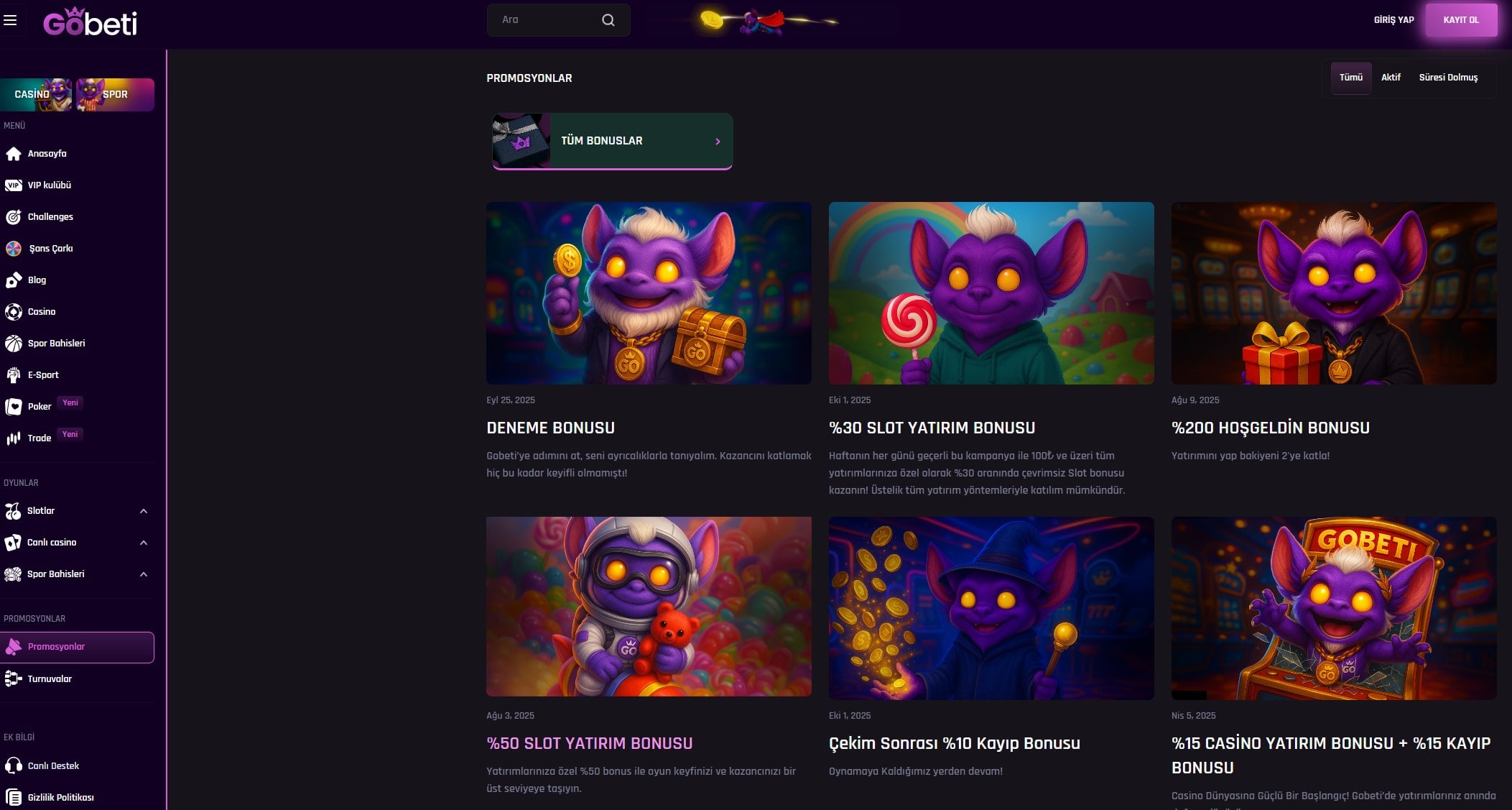 gobeti maldives bonus